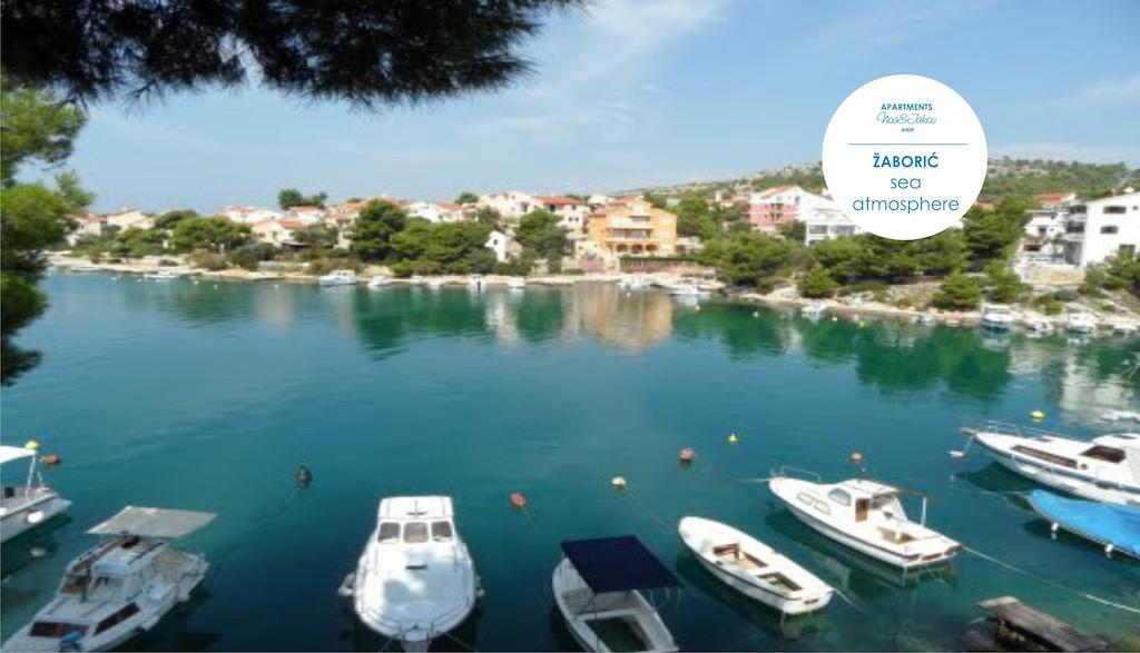 Charming Seaside Apartments Noa & Jakov, Zaboric Sibenik Exterior foto